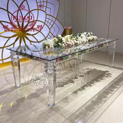 Acrylic dinning table