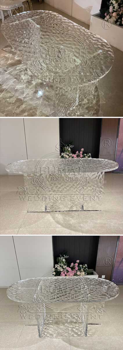 Clear Acrylic Table