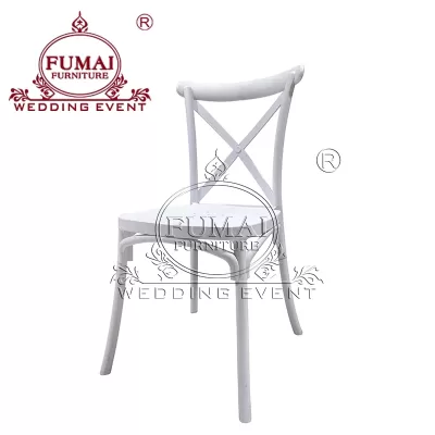 Cross Back Wedding Chair