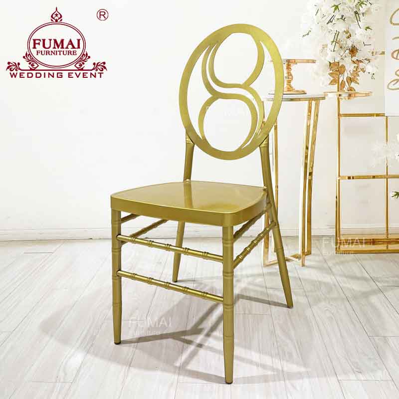 Metal wedding chair unique design - Fumai