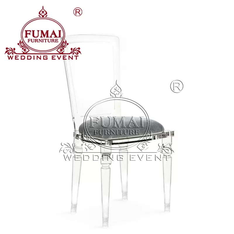 Acrylic Event Chair Removable Seat Design Fumai Furniture