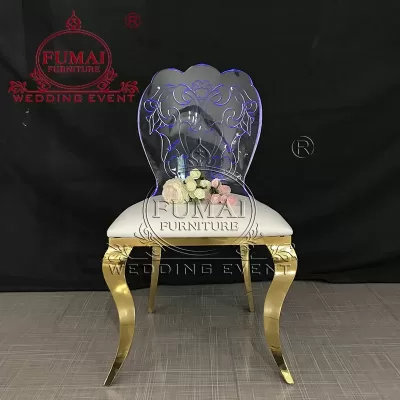 Acrylic throne chairAcrylic throne chair