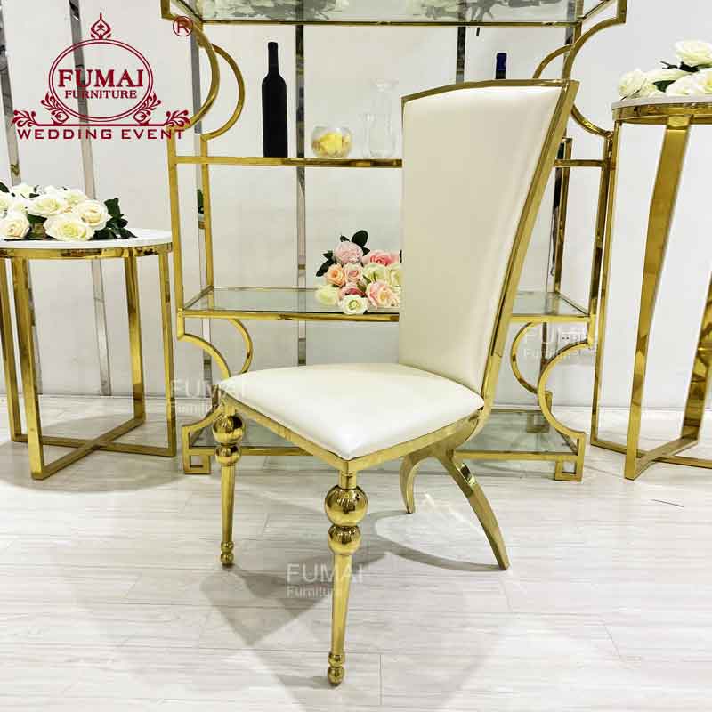 Wholesale throne chairs high back with cross legFumai