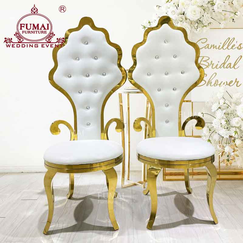 Wedding sweetheart chair rental for bride and groom - Fumai