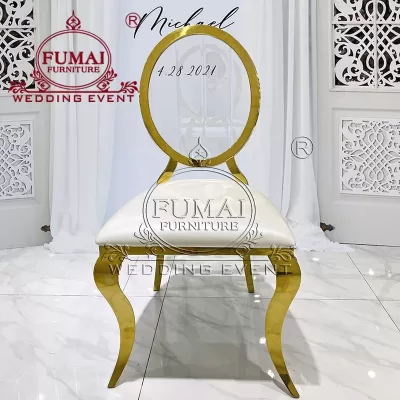 Gold Leg Dining Chair