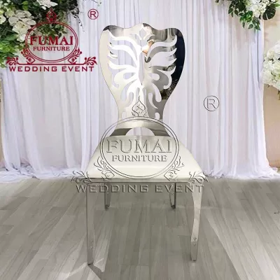 Silver Wedding Chair