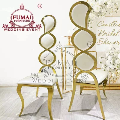 Gold Wedding Dining Chair