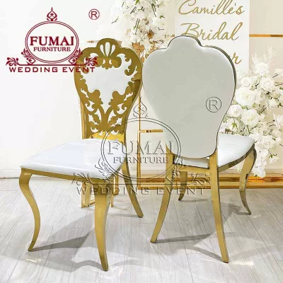 Luxury wedding dining chair