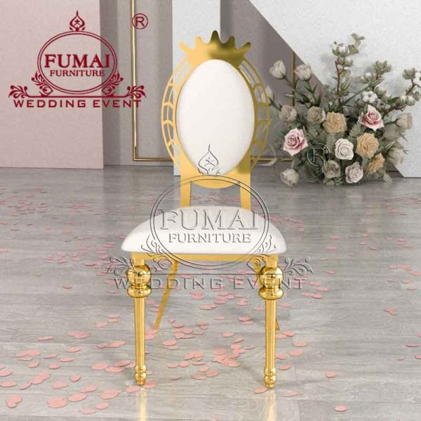 Crown royal throne chair for wedding ceremonyFumai