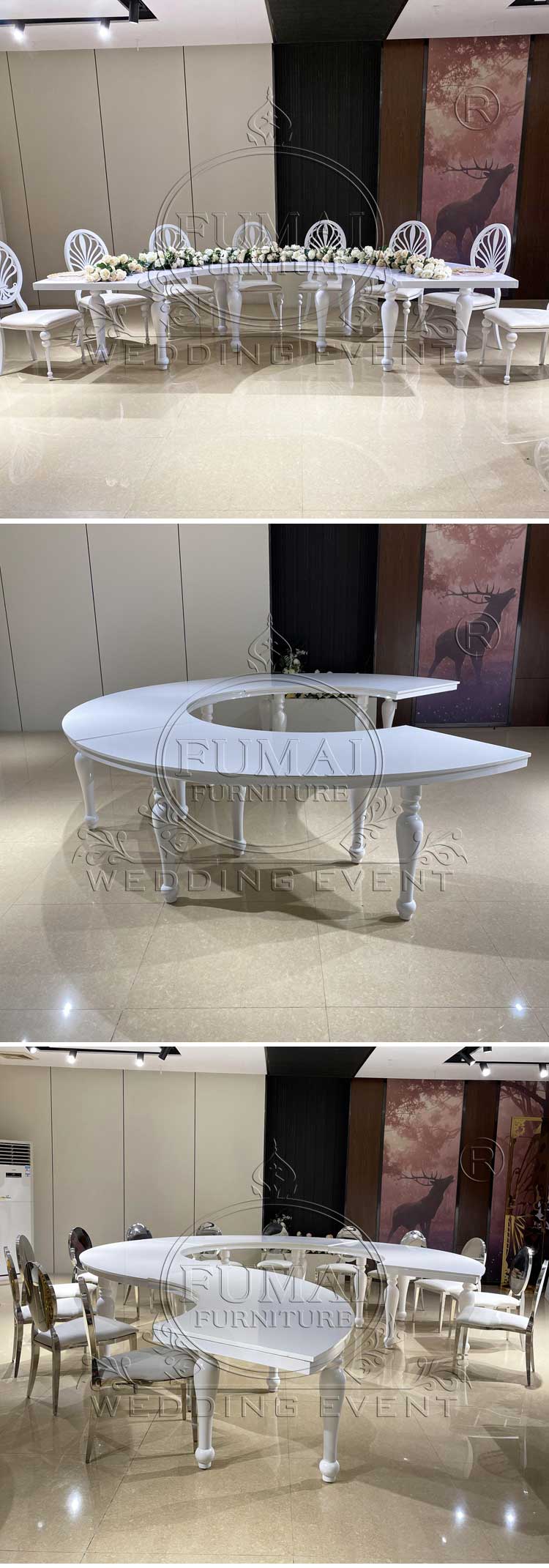 White Serpentine Tables