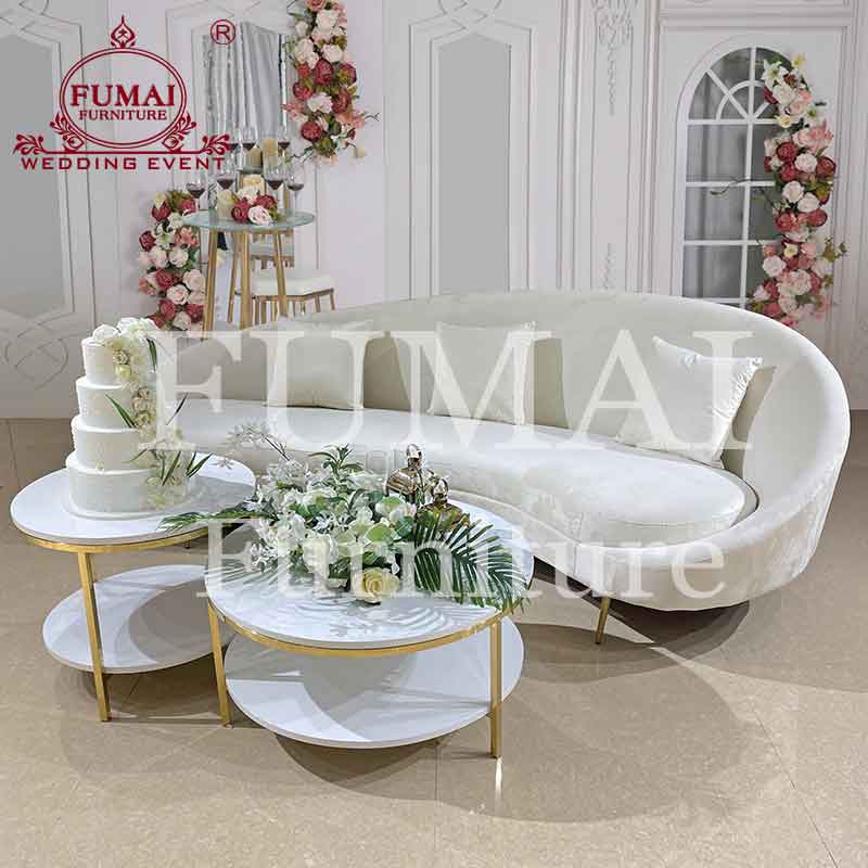 Modern wedding sofa for king and queen Fumai