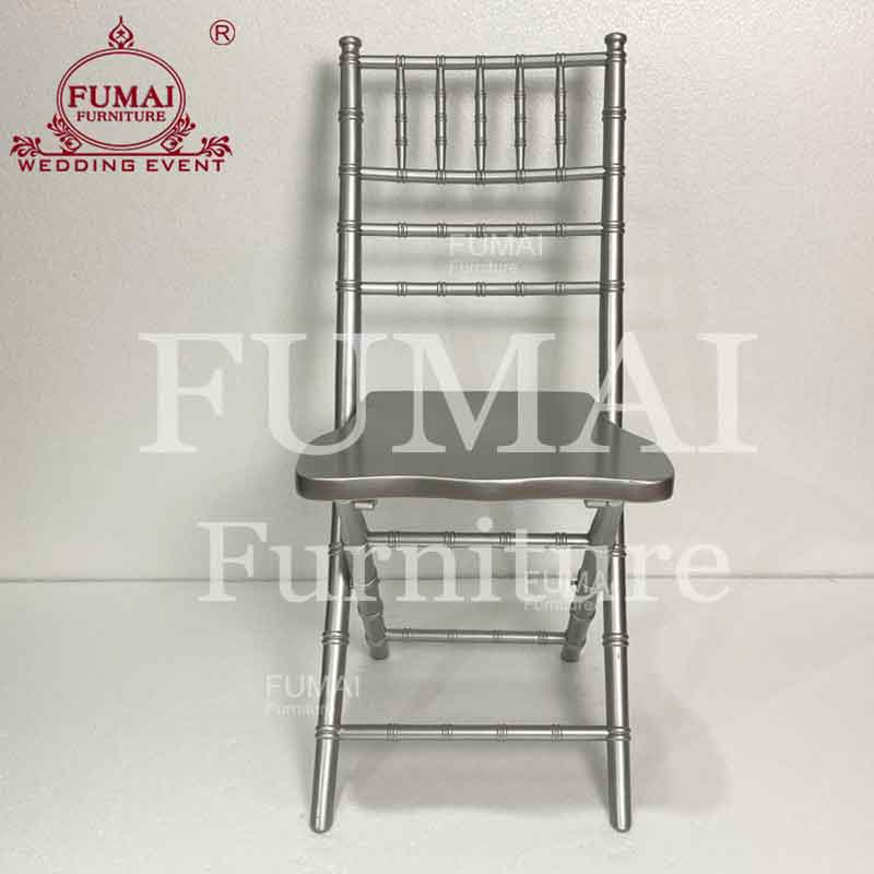 Folding chiavari chair plastic for garden weddingFumai