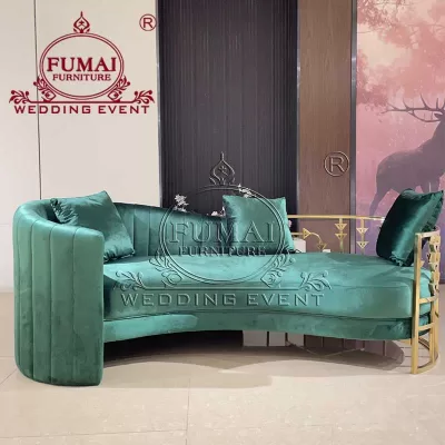 Emerald Green Wedding Sofa