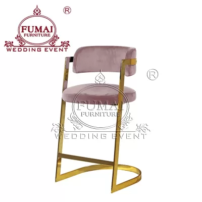 Valentino blush barstool