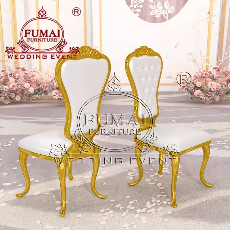 Wedding stainless steel chairs