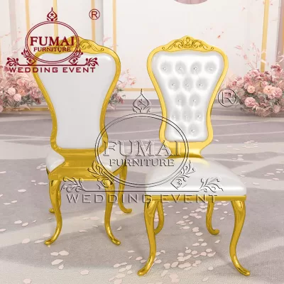 Wedding stainless steel chairs