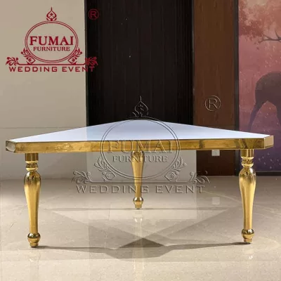 Triangle dining table