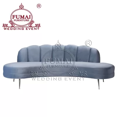 Swan sea blue couch