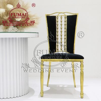 Luxury wedding stackable dining chair