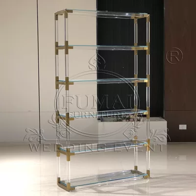 Acrylic wine rack