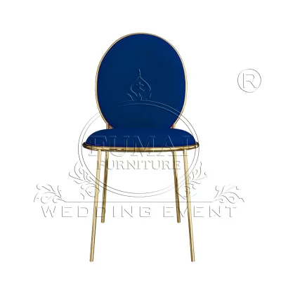 Navy blue dining chair