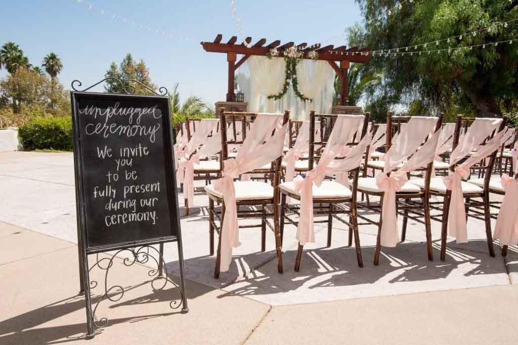 The beauty of wedding chairs