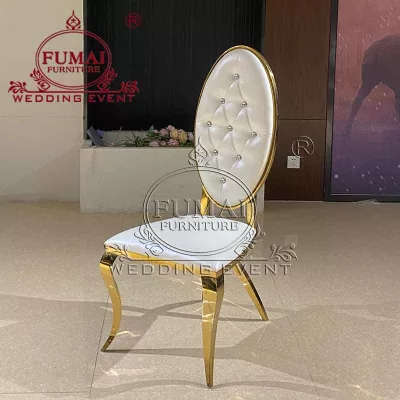 Luxury high back chair design