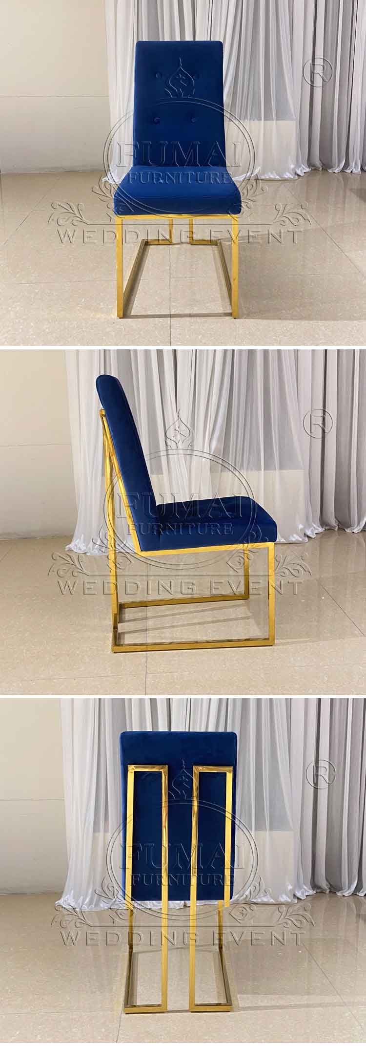 Royal Blue Wedding Chair