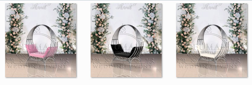 Steel Wedding Sofa