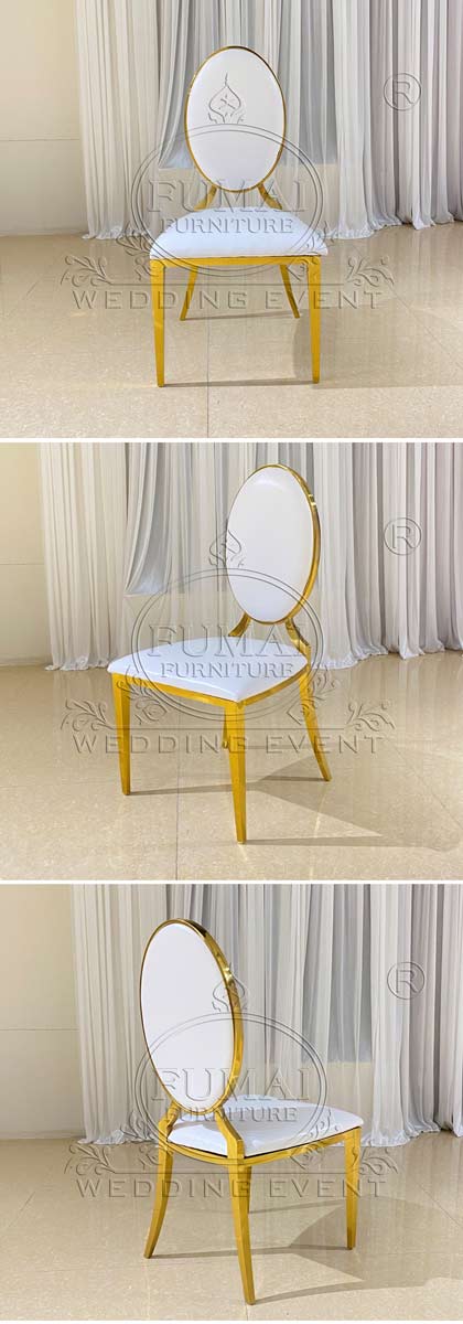 Modern Wedding Stainless Steel Chair