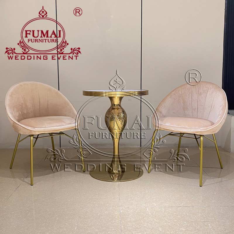 Banquet Chairs For Sale Classic Golden Stainless Steel Frame