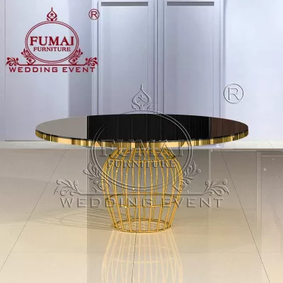 Contemporary Round Dining Table