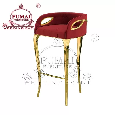 Vintage Red Bar Stools