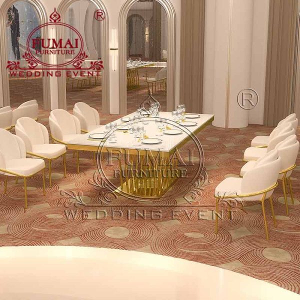 Event Tables And Chairs for Large Luxury Banquet Hall