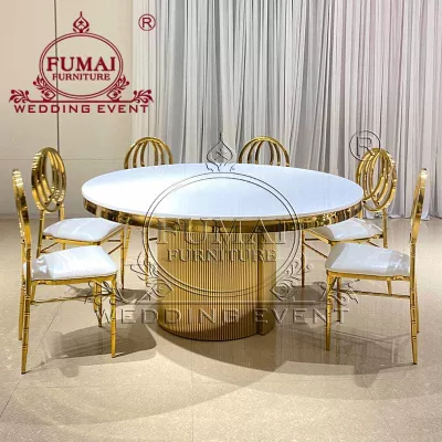 Circle Dining Table Set