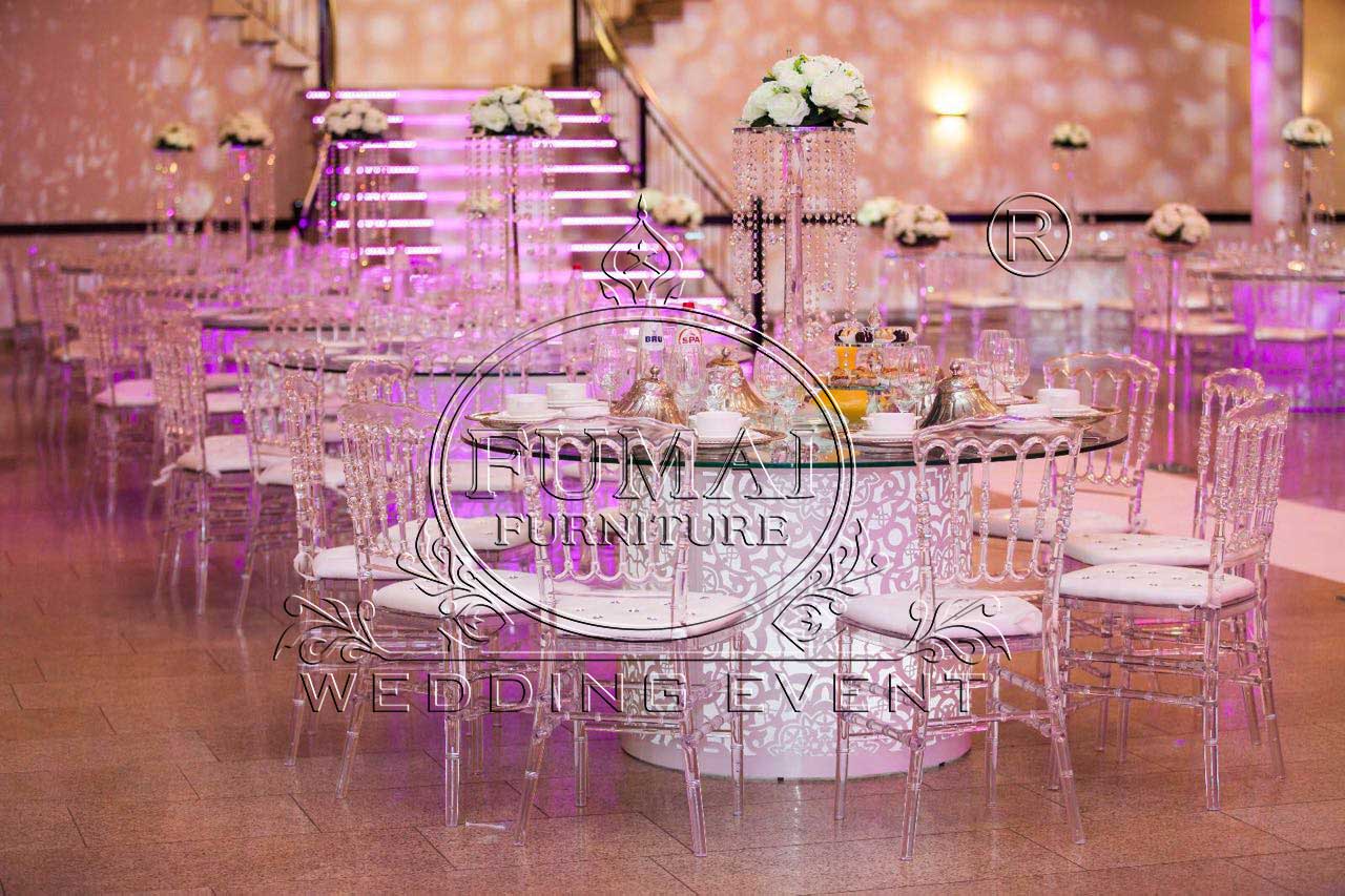 The Magic of LED Wedding Tables