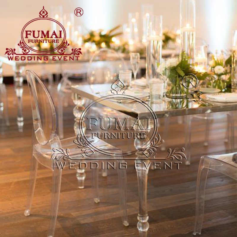 5 Stylish Transparent Details for Wedding Furniture