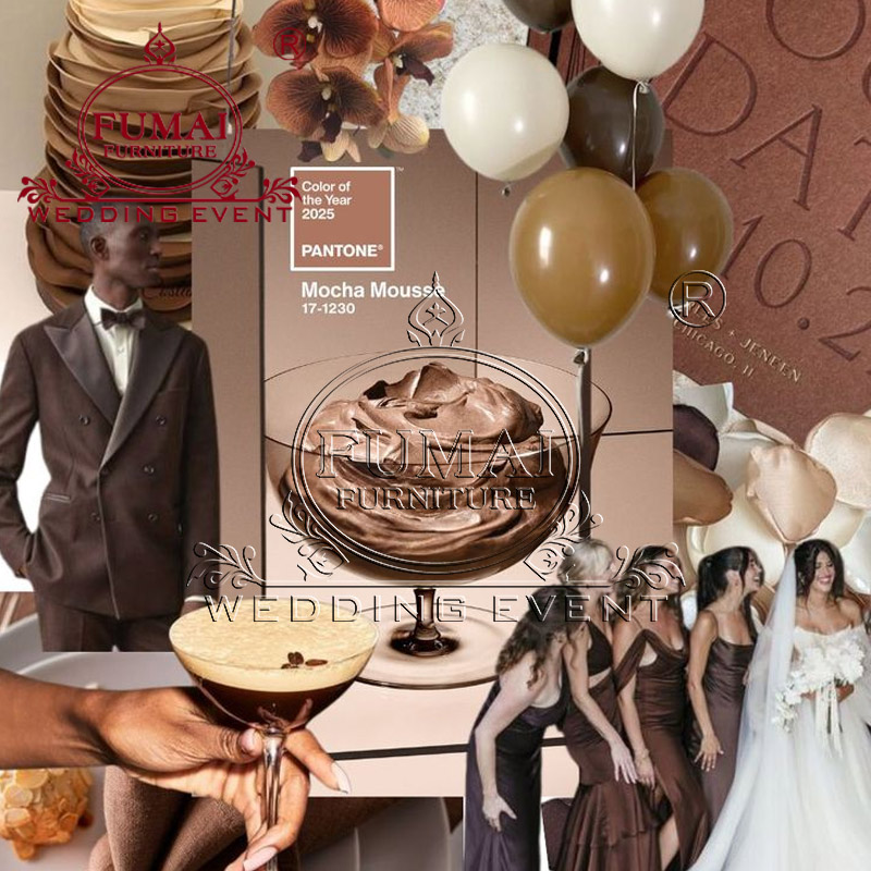 Mocha Mousse Wedding Trends