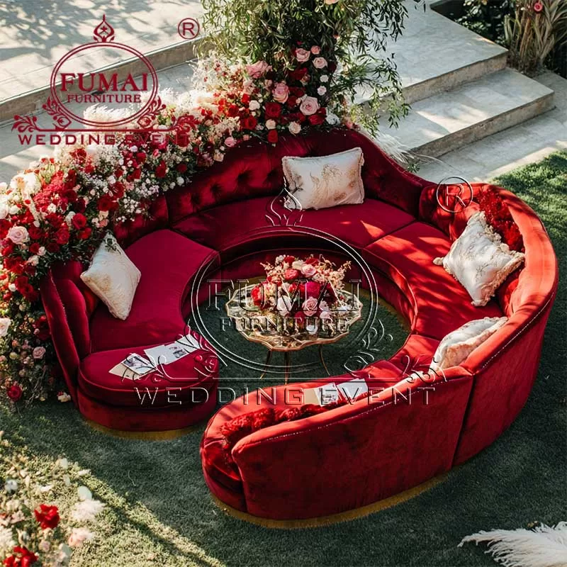 Modular Circular Wedding Sofas